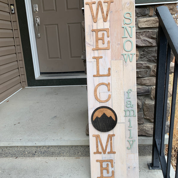 Addition "O" for Welcome Sign
