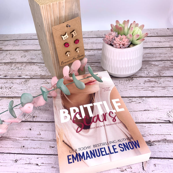 Brittle Scars Emmanuelle Snow bestseller best seller USA Today earring bundle free-shipping