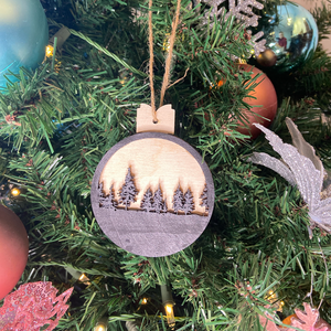Readers' Trees Wooden Ornament